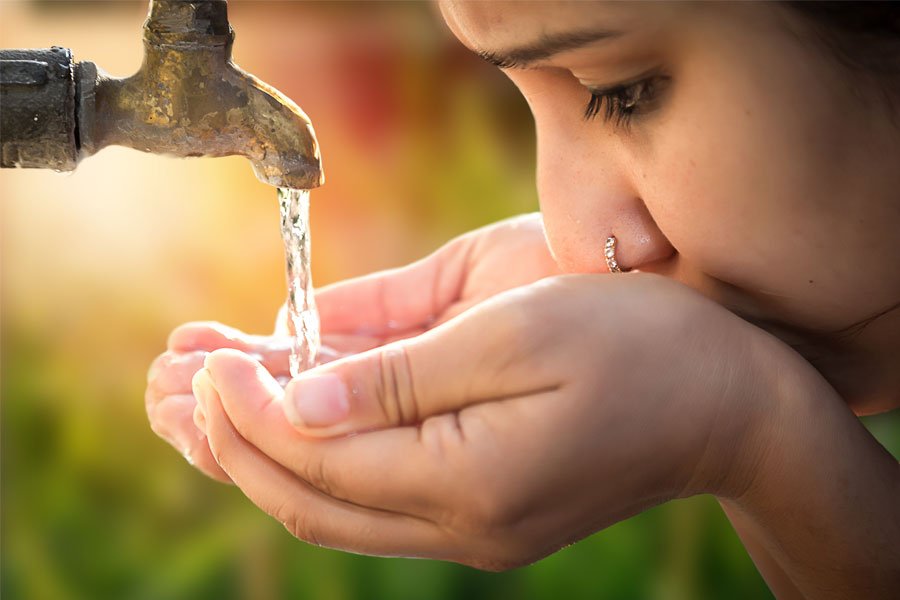Free Water Supply — India
